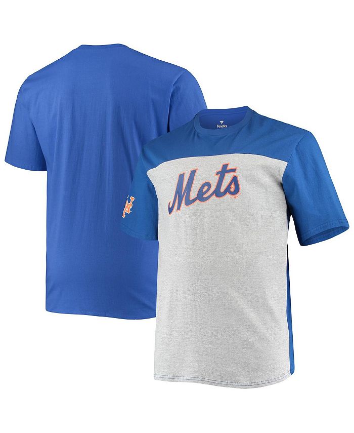 Women's Fanatics Branded White New York Mets Lightweight Fitted Long Sleeve T-Shirt