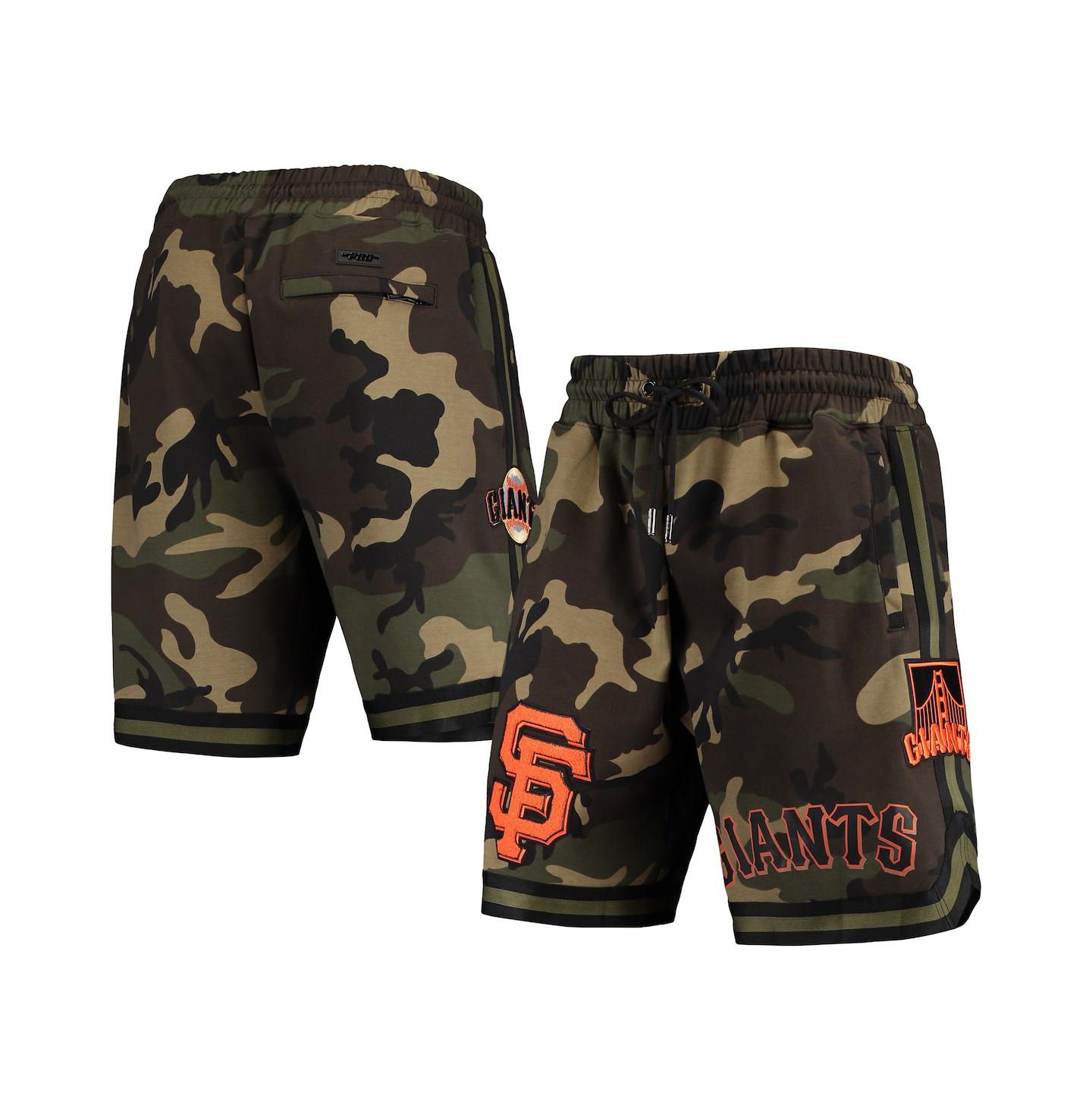Мужские шорты Pro Standard Camo San Francisco Giants Team — фото 1