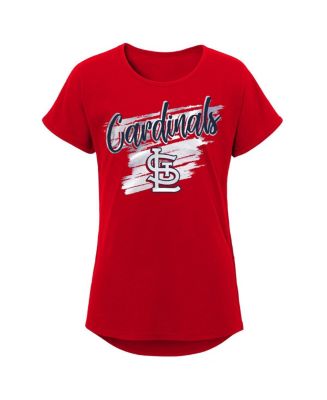 Girls Youth Red St. Louis Cardinals Dream Scoop-Neck T-Shirt