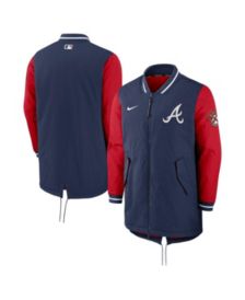 Nike Men's Atlanta Braves Walkoff Full-Zip Hoodie - Macy's