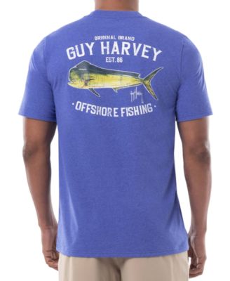 Guy Harvey - Men's Threadcycled™ Offshore Fishing Logo Graphic T-Shirt