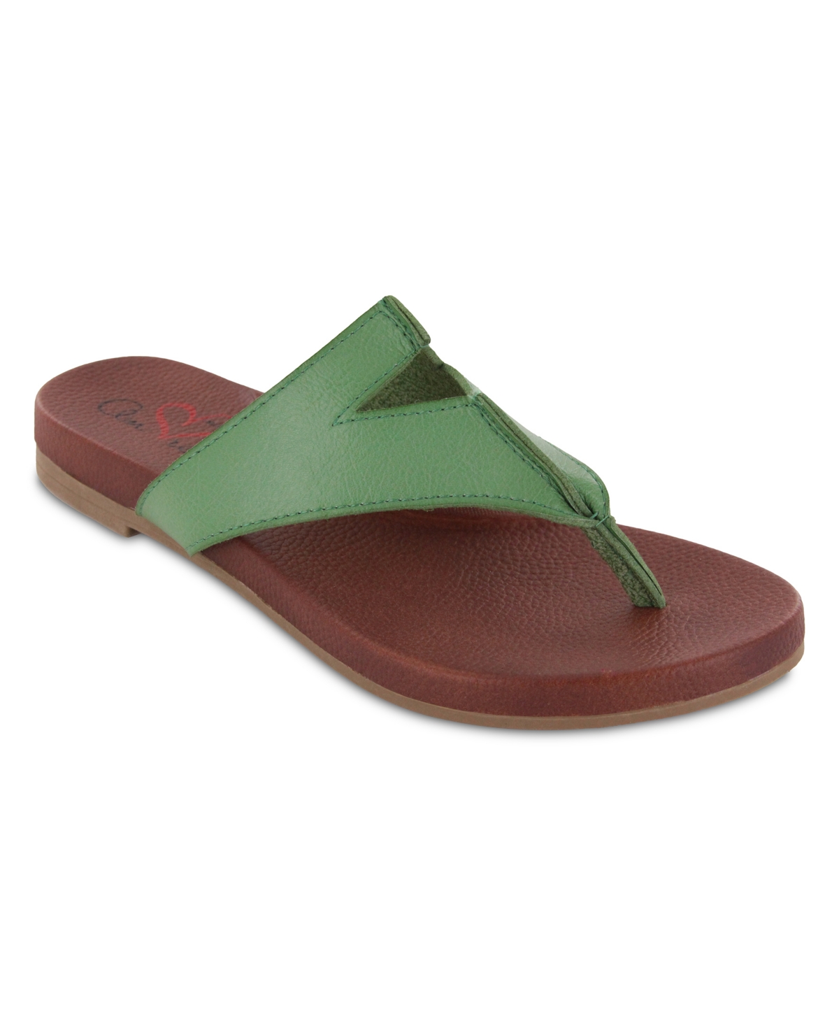 Mia Amore Women's Patriciaa - Wide Sandal Women's Shoes In Green