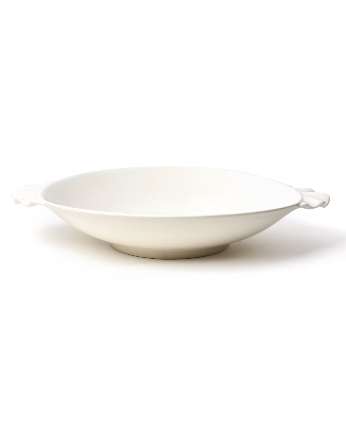 Coton Colors SignatureRuffle Pasta Bowl - White