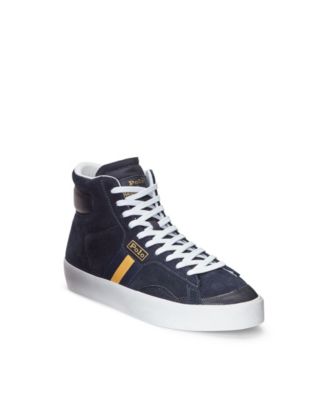 polo ralph lauren men's high top shoes