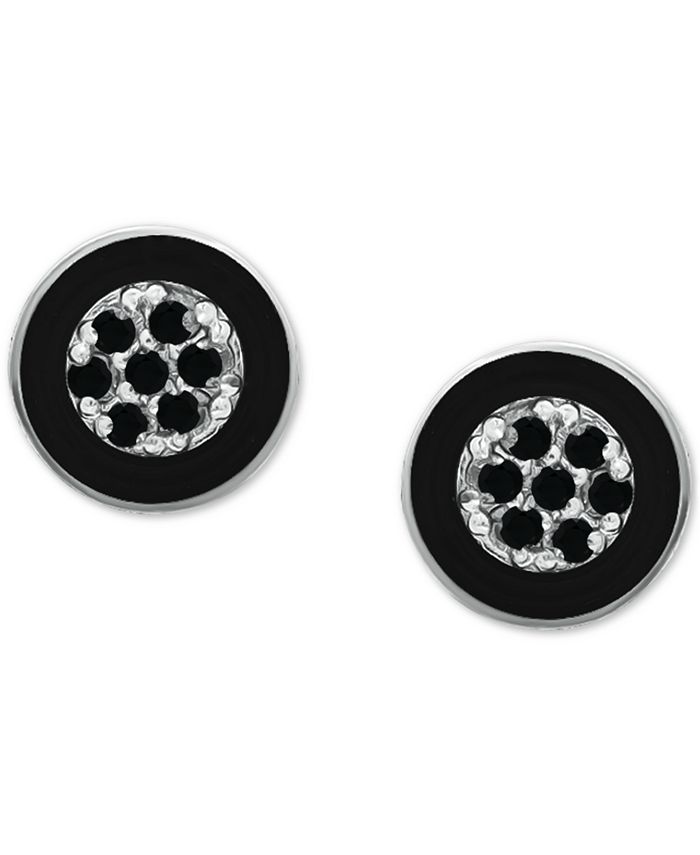 Cubic zirconia on sale cluster stud earrings