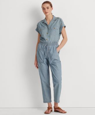 Lauren Ralph Lauren Short-Sleeve Chambray Shirt