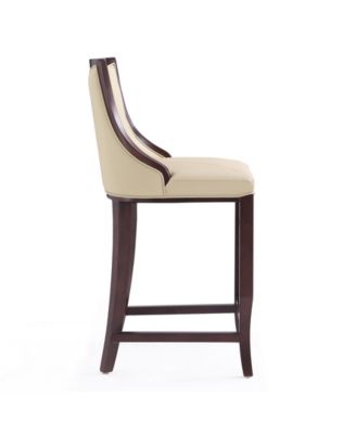 Emperor Leatherette Upholstered Barstool