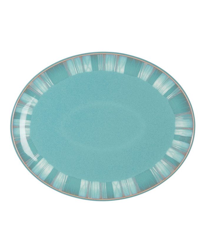Denby Dinnerware, Azure Coastal Oval Platter Macy's