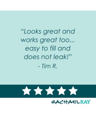 Ceramic EVOO Oil and Vinegar Dispensing Bottle, 24-Ounce