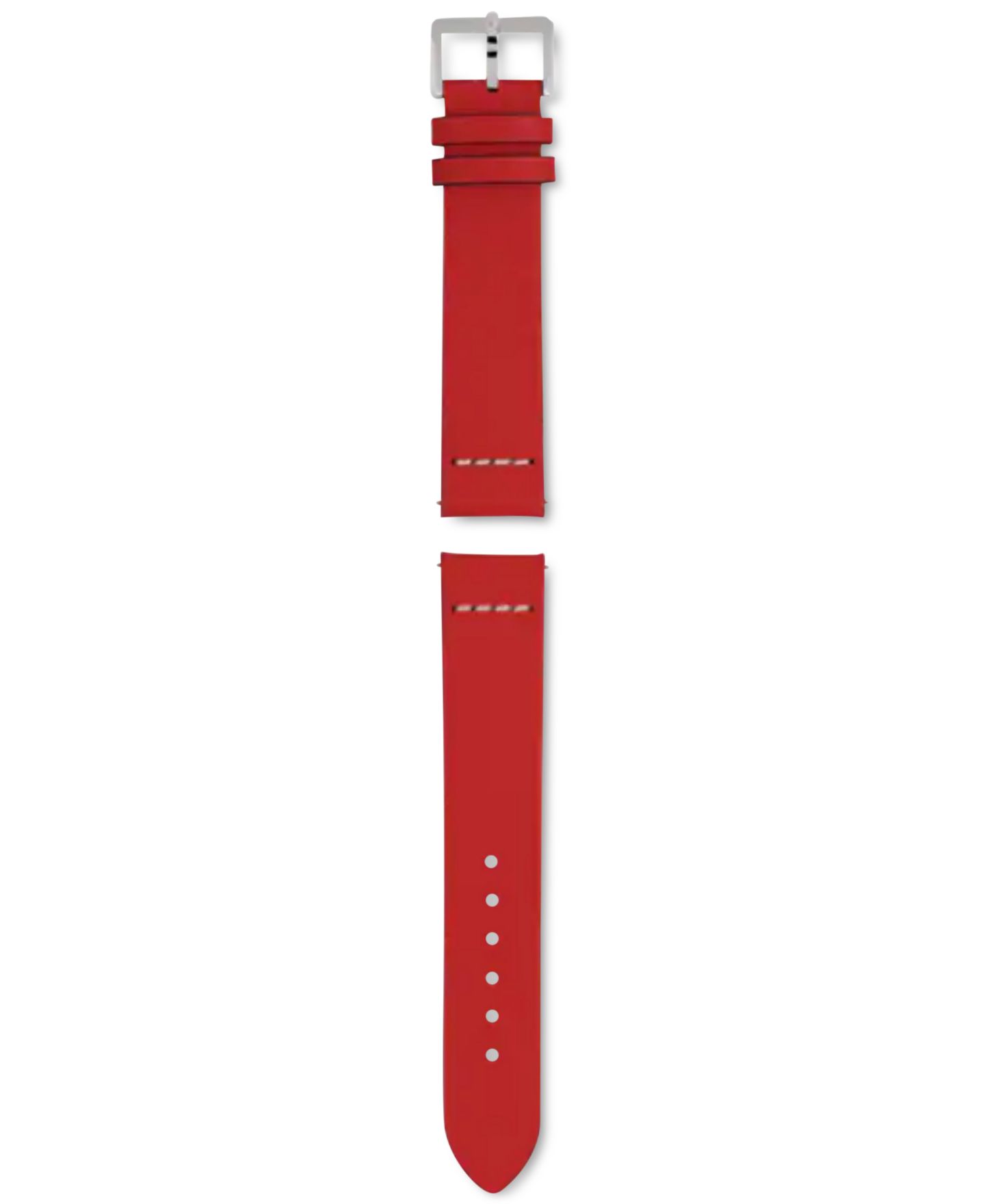 Ремешок для часов Rado Captain Cook Red Leather Watch Strap 37mm — фото 1