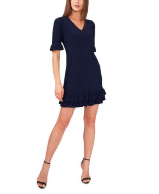 Ruffle Shift Dress