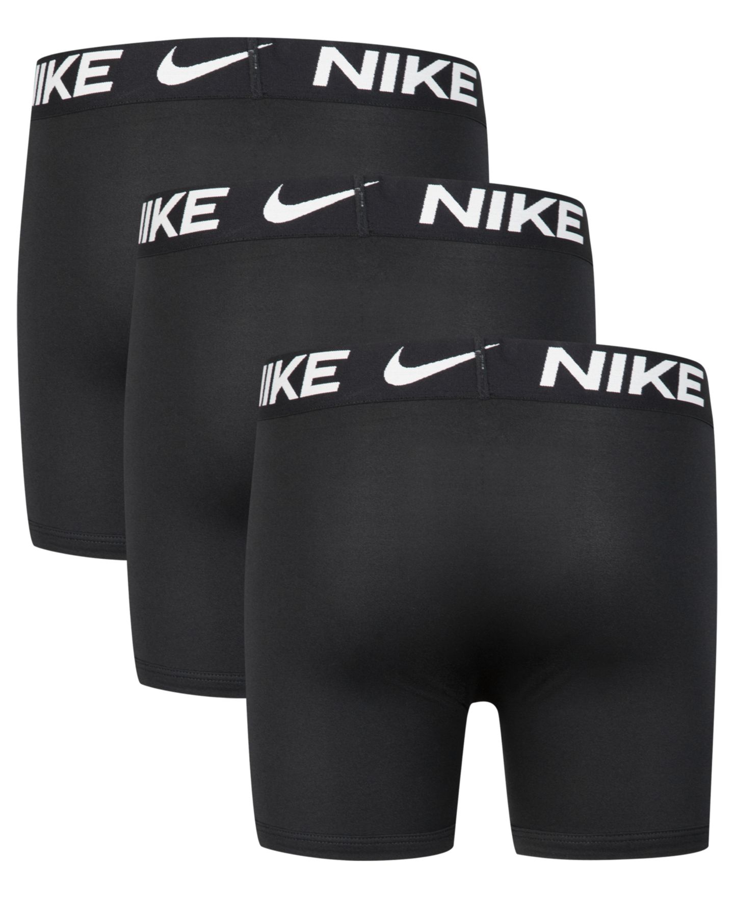 Трусы-боксеры Dri-FIT для детей — Nike, цвет: Чёрный — фото 2