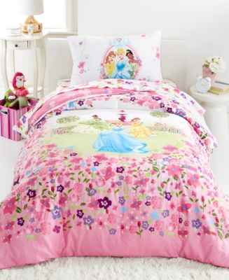 Disney Princess Royal Garden Twin Comforter Macy s