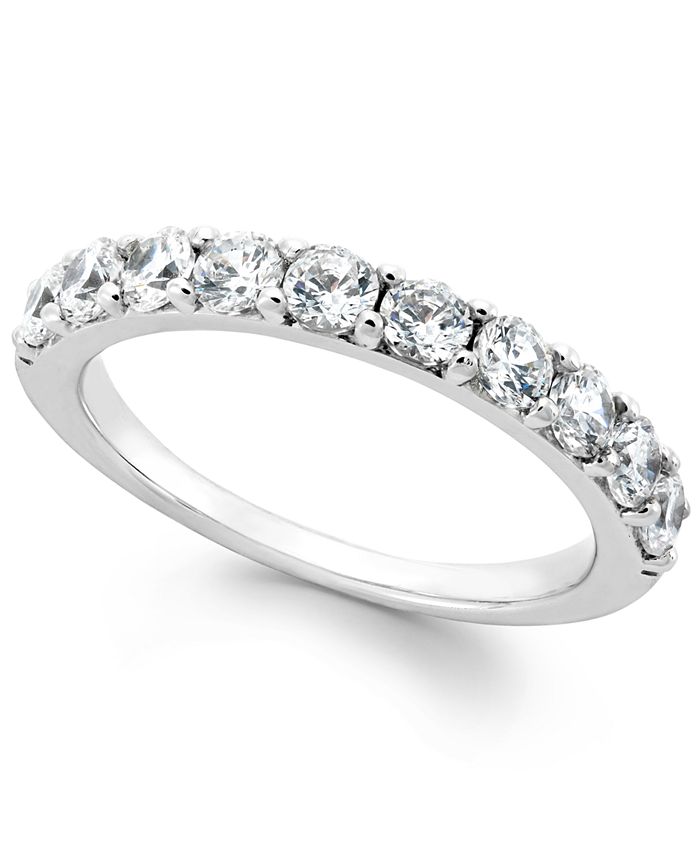 Macy's silver diamond rings cheap