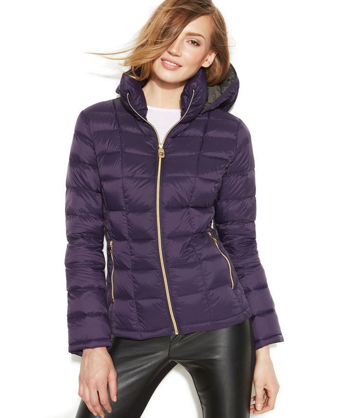 Michael Kors Quilted Packable Down Puffer Coat, Created for Macy's &  Reviews - Coats & Jackets - Women - Macy's
