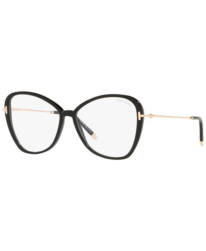 Tom Ford FT5769-B Women's Butterfly Eyeglasses - Macy's