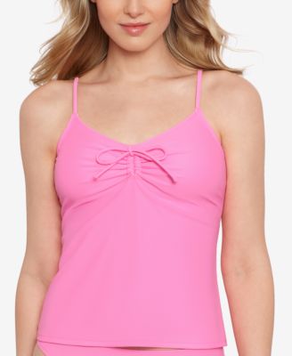 pale pink tankini top