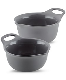2-Pc. Ceramic Mixing Bowl Set