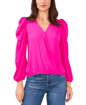 Sam & Jess - Petite Puff-Sleeve Top