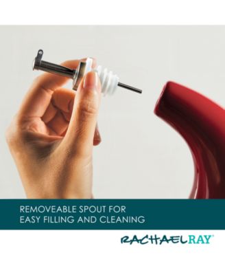 Ceramics EVOO 4-Pc. Dispensing Bottle & Ramekin Dipper Set