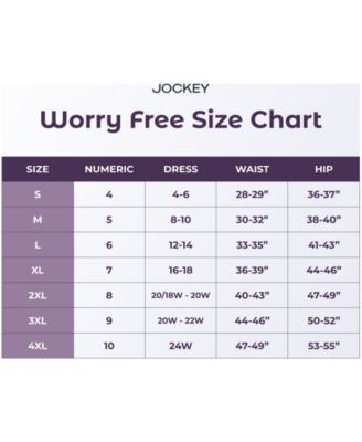 Women's Worry Free Hipster Underwear 2583