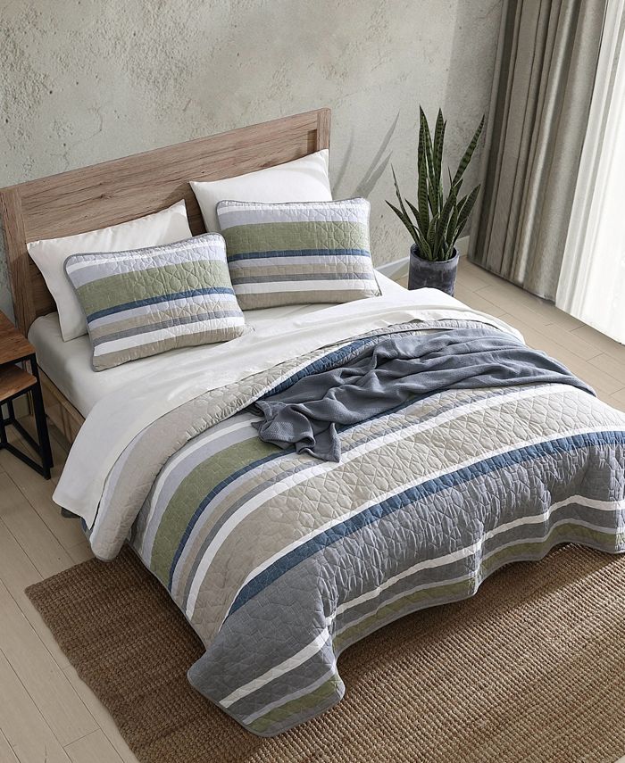 Eddie Bauer Salmon Ladder 3 Piece Quilt Set, King Macy's