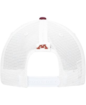 Men's Maroon, White Minnesota Golden Gophers Trucker Snapback Hat