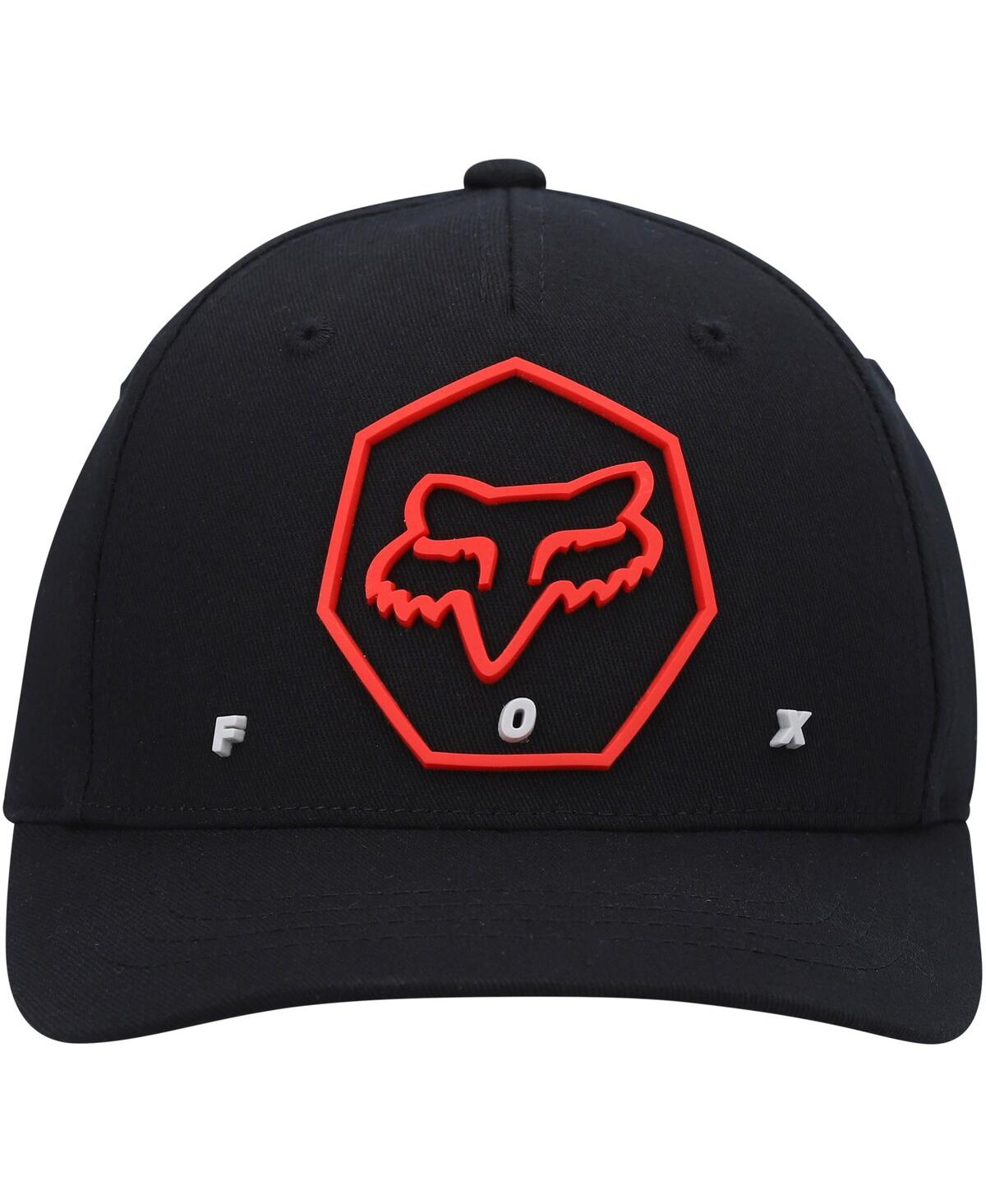 Shop Fox Big Boys  Black Seven Points Flex Hat