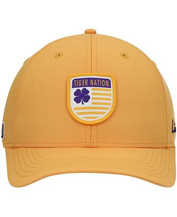 Black clover top lsu hat
