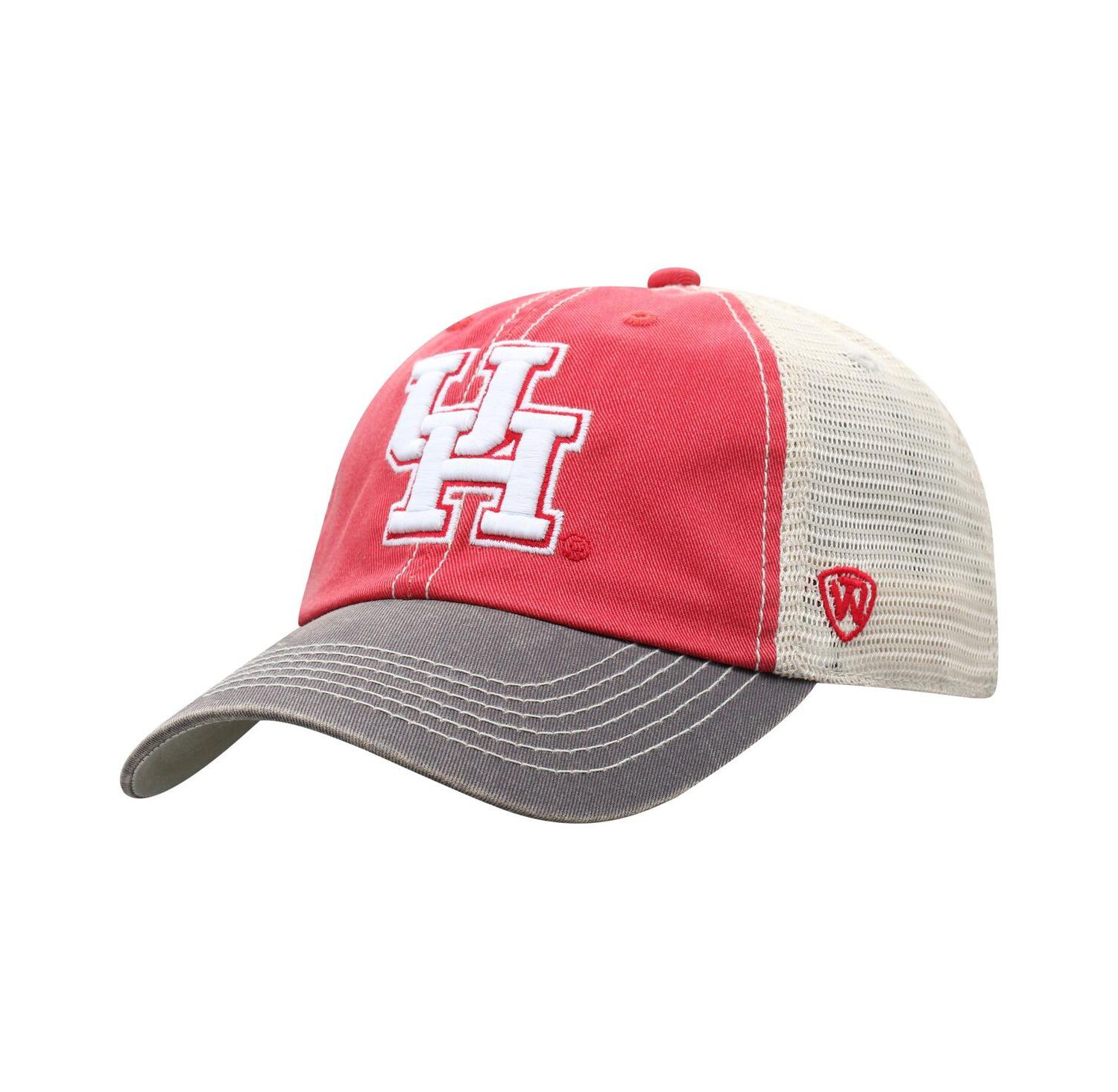 Men's Red Houston Cougars Offroad Trucker Snapback Hat