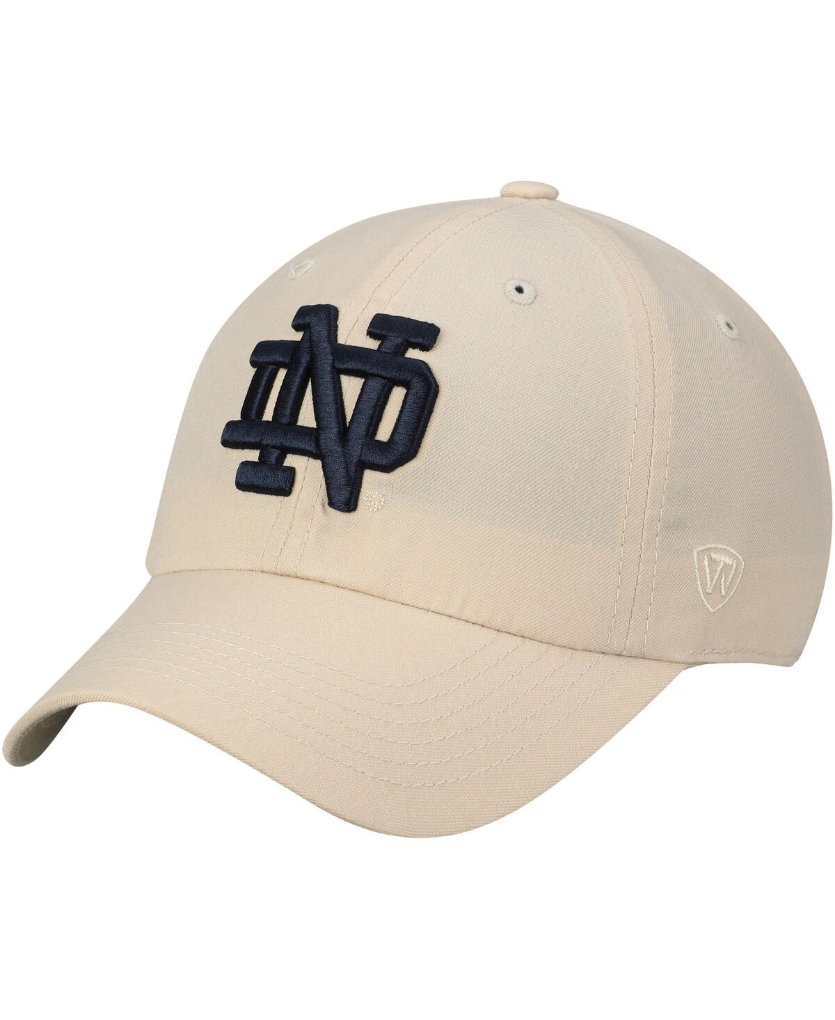 Men's Top of the WorldNotre Dame Fighting Irish Staple Adjustable Hat - Gold