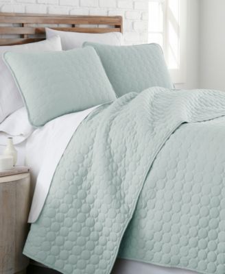 Ultra-Soft Lightweight Embroidered 3-Pc. Quilt Set, King/California King