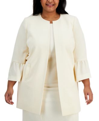 macy's kasper plus size suits