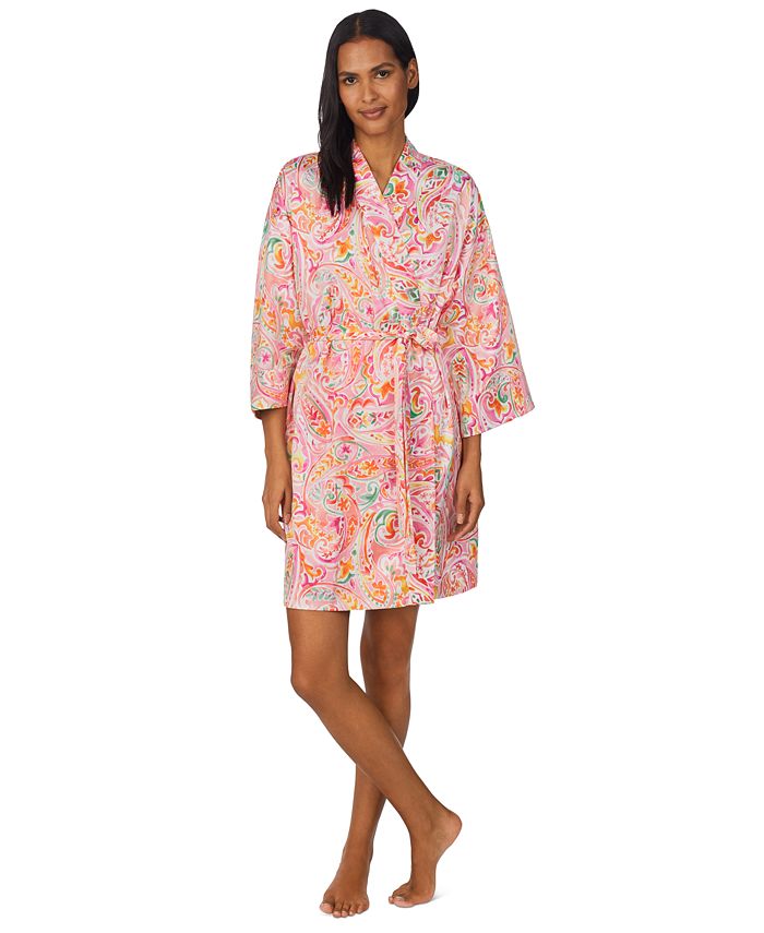 Ralph lauren robe womens pink Clearance