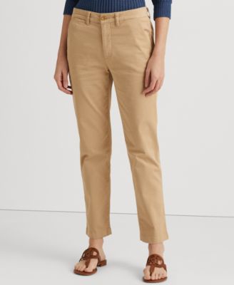 stretch chino pants womens