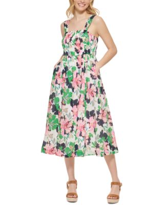 tommy hilfiger floral dress macys