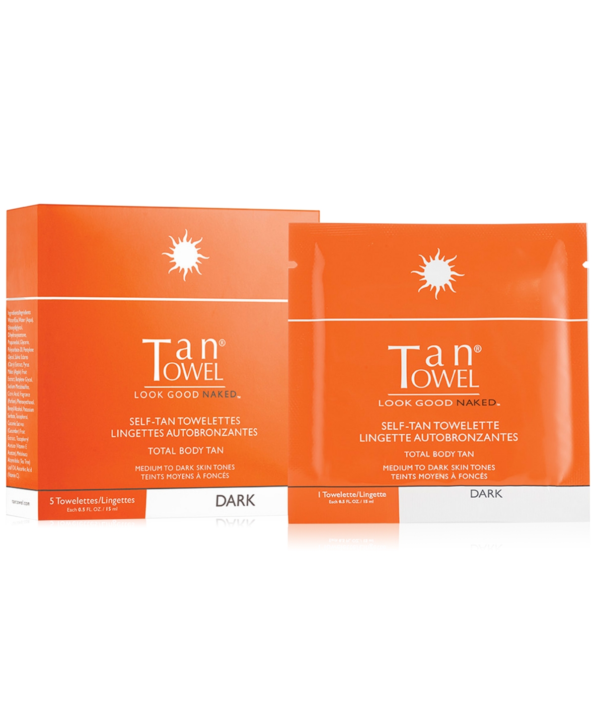 Tantowel Total-body Self-tan Towelettes In No Color