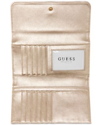 guess slim clutch wallet