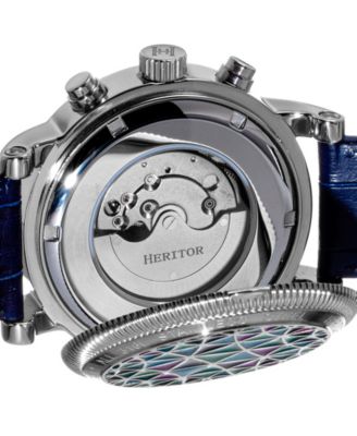 Automatic Men's Legacy Leather-Band Watch w/Day/Date