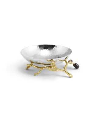 Olive Branch Catch All Decor Bowl