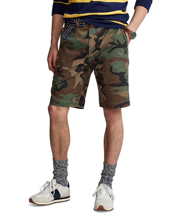 Polo Ralph Lauren Men's 10-Inch Relaxed Fit Chino Shorts - Macy's