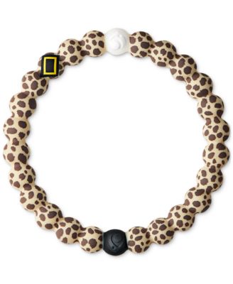 LOKAI - Beaded National Geographic African Cheetah Stretch Bracelet