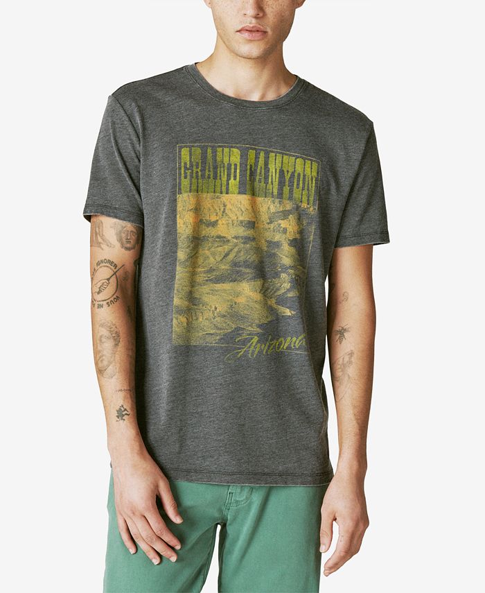 Lucky Brand Men's Grand Canyon Graphic Crewneck T-shirt - Macy's