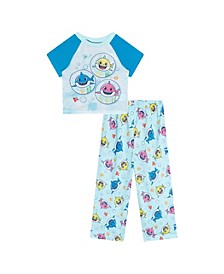 Toddler Boys Baby Shark Pajama Set, Pack of 2