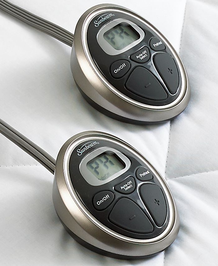 Sunbeam Slumber Rest Premium Electric Full Mattress Pad Macy's