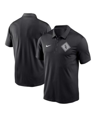 Nike Men's Silver, Black Chicago White Sox Team Baseline Striped  Performance Polo Shirt - Macy's