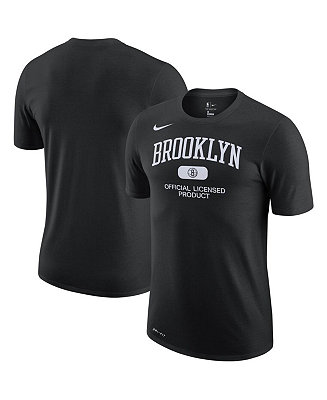 Nike Men's Black Brooklyn Nets Essential Heritage Performance T-shirt ...