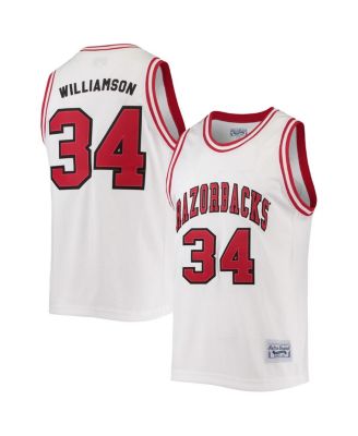 Original Retro Brand Men's Corliss Williamson White Arkansas Razorbacks ...