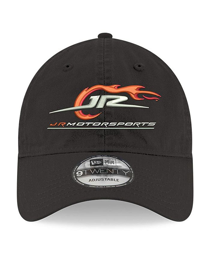 New Era Men's Black Jr Motorsports 9Twenty Adjustable Hat - Macy's