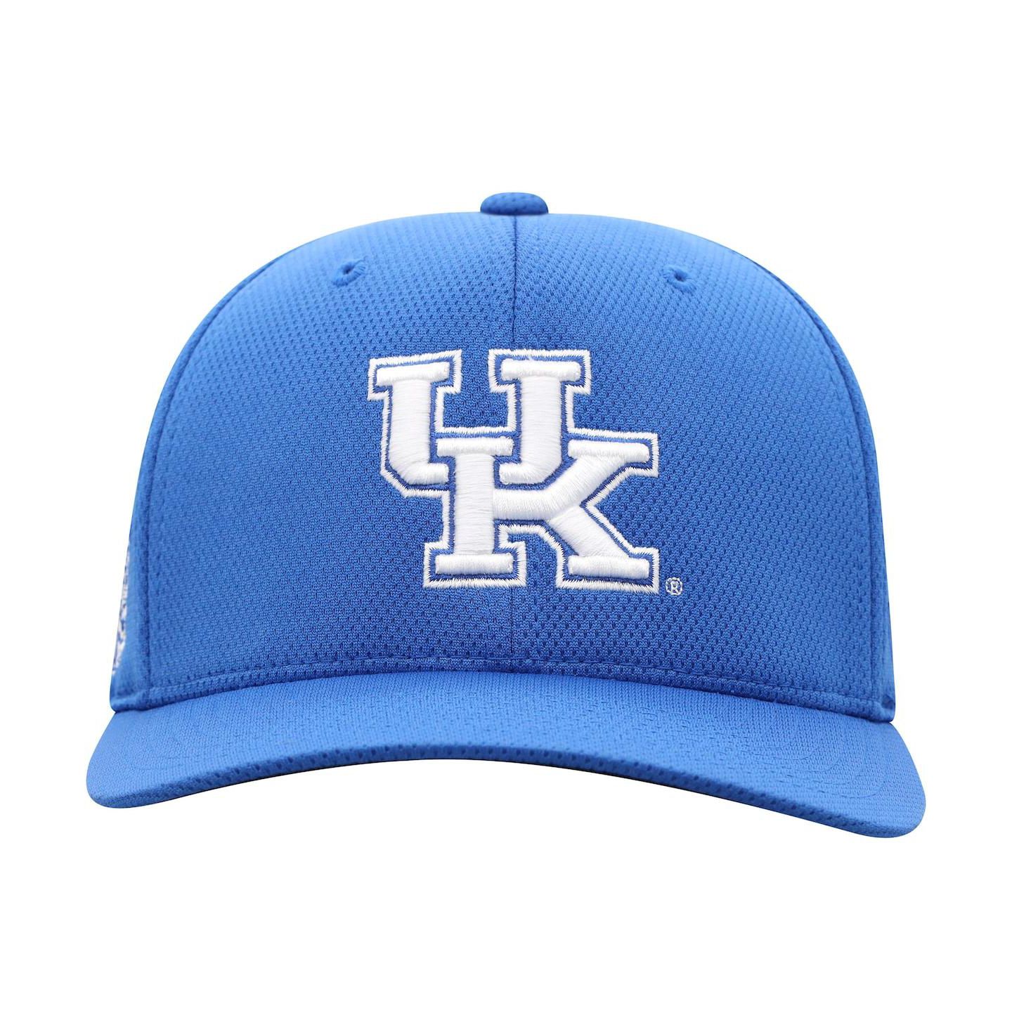 Мужская кепка Top of the World Royal Kentucky Wildcats Reflex Logo Flex Hat — фото 3